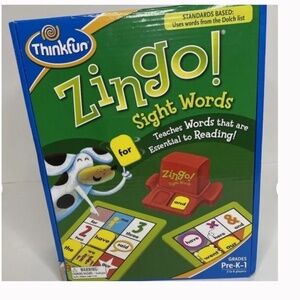 Think! Zingo! Sight Words Game - prek-1